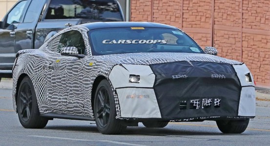 Spy Shot Ford Mustang 2018