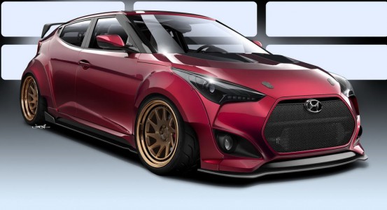 Hyundai And Gurnade Create Veloster For SEMA Show