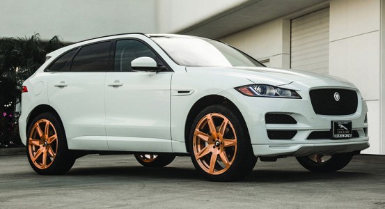 Jaguar F-PACE With Big Wheels