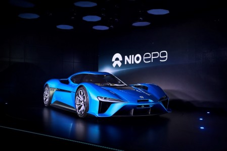 NIO EP9 1,360 PS Supercar EV