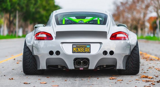 Custom Porsche Cayman Widebody