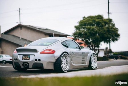 Custom Porsche Cayman Widebody