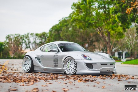 Custom Porsche Cayman Widebody