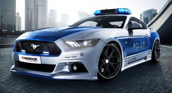 Ford Mustang Custom Police Car