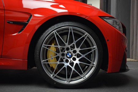 BMW M3 With Ferrari Red