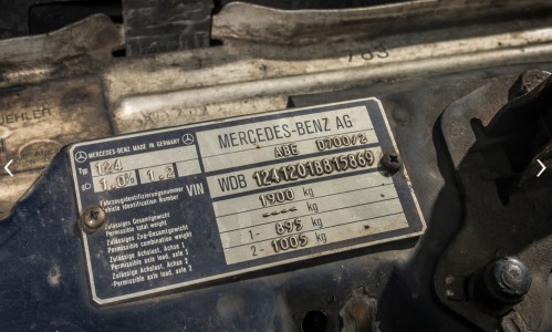 Mercedes-Benz 200D W124 Maintenance In 1 Million Kilometers