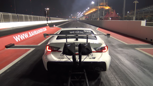 Lexus RC F Run Wtih 3,000 HP