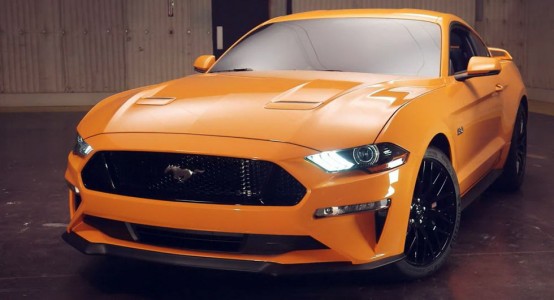 Facelift Ford Mustang 2018