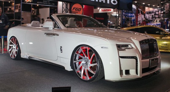 Rolls-Royce Dawn With Wald Black Bison Edition And Big Wheels