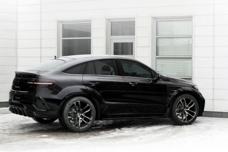 Power Black Is Mercedes GLE 350d Coupe