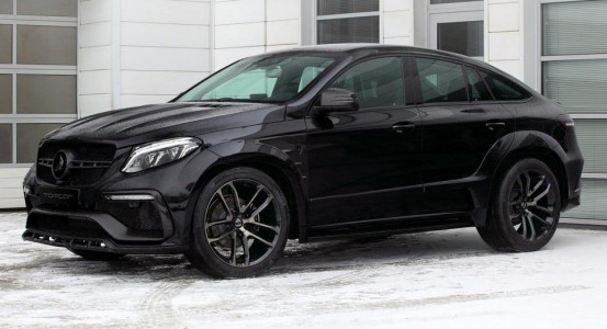 Power Black Is Mercedes GLE 350d Coupe