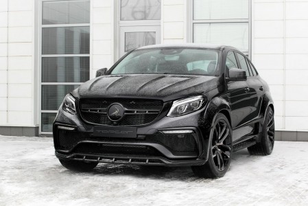 Power Black Is Mercedes GLE 350d Coupe