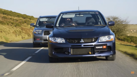 Battle Subaru Forester STI And Mitsubishi Evo Wagon