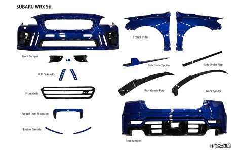 Subaru WRX STI Turns By Rowen