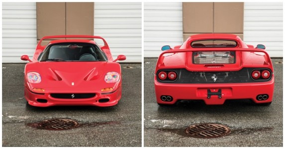 ประมูล Ferrari F50 ของ ไมค์ ไทสัน