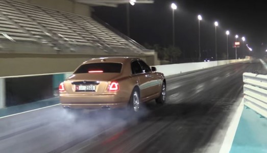 Rolls-Royce Ghost Drag Racing