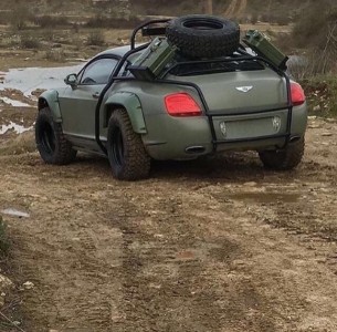 Off Road Style Bentley Continental GT