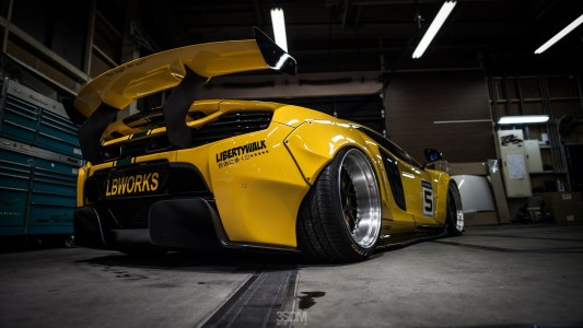 Liberty Walk With McLaren 650S To London Motor Show