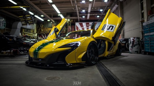 Liberty Walk With McLaren 650S To London Motor Show