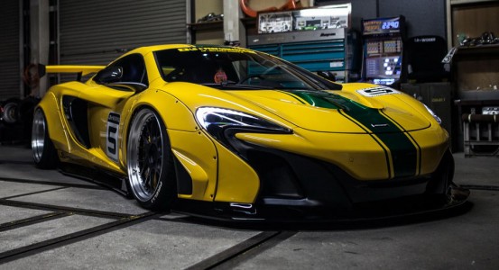 Liberty Walk With McLaren 650S To London Motor Show