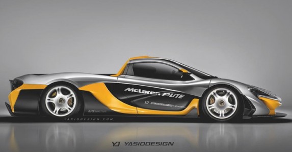 กระบะ mclaren-p1