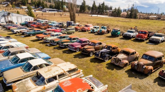 Selling Property With Over 340 Vintage Cars