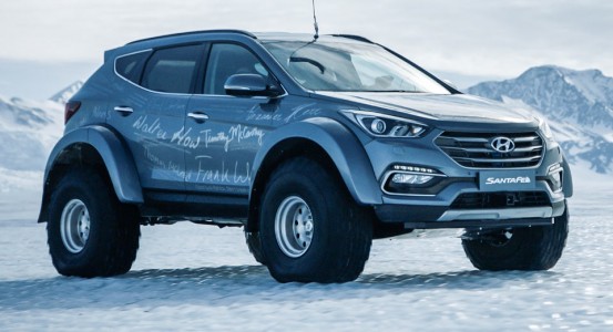 Hyundai Santa Fe To Cross Antarctica