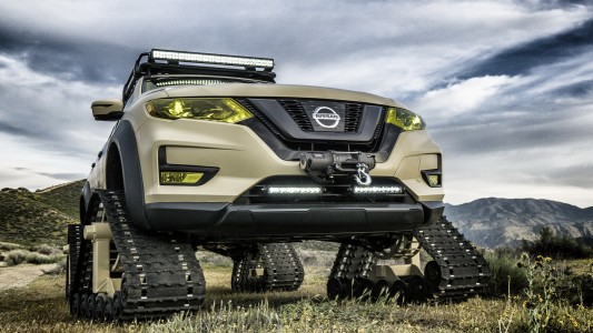 Nissan Straps A Set Of Tracks On Rogue