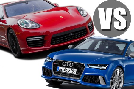 Battle Porsche Panamera Turbo And Audi RS7 Performance