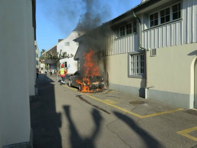 Audi A1 Quattro Burned down