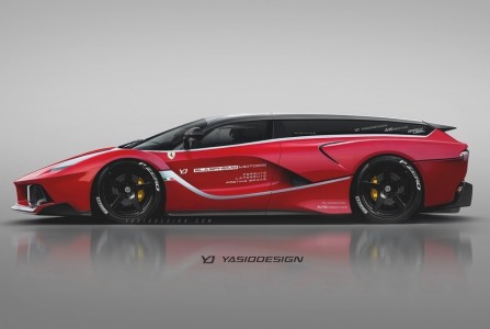 Supercar With Wagon Design