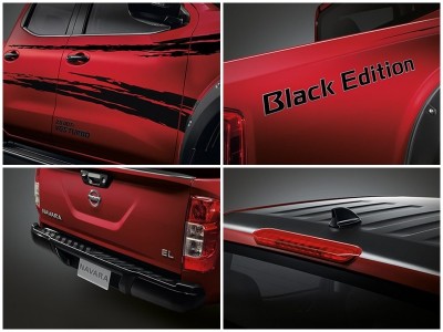 การออกแบบภายนอก Nissan Navara Black Edition