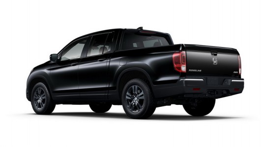 2018 Honda Ridgeline Sport AWD in Crystal Black Pearl