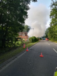 McLaren 570S Destroyed After Fiery Crash