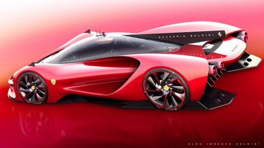 RenderingFerrari P3