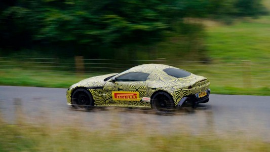 Teased Aston Martin Vantage 2019