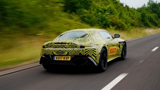 Teased Aston Martin Vantage 2019