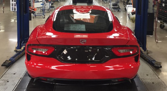 The Last Dodge Viper In Detroit