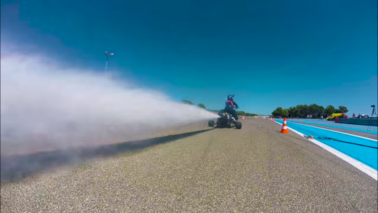 Water-Powered Rocket Trike