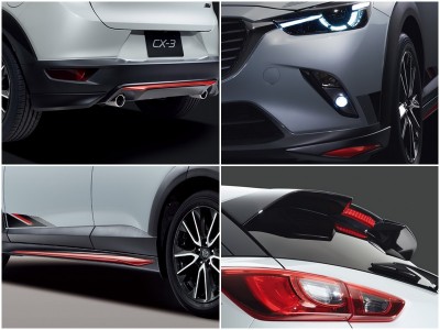 Mazda CX-3 อุปกรณ์เสริมชุด Aero Pack