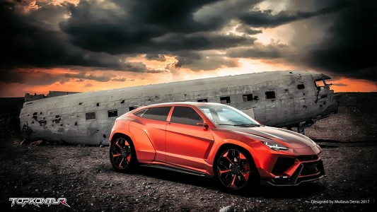 Lamborghini Urus Imagining Wide Body Kits