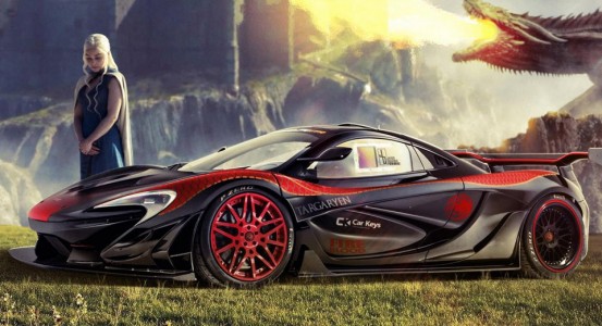 McLaren P1 LM Of Daenerys Targaryen 