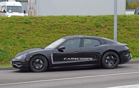 Spy Debut Porsche Mission E