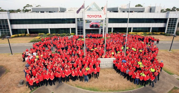 Toyota ปิดตำนานสายผลิต 54 ปีในแดนจิงโจ้