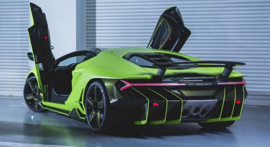 Lamborghini Centenario Bright Green Italian Exotic