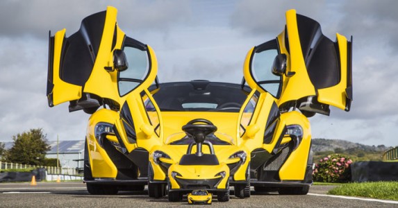 McLaren P1 Foot-to-Floor