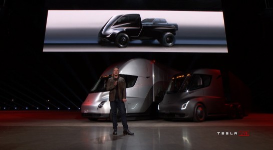 Tesla Pickup Truck Teased