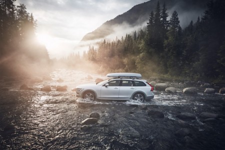 Volvo V90 Cross Country Volvo Ocean Race exterior on location