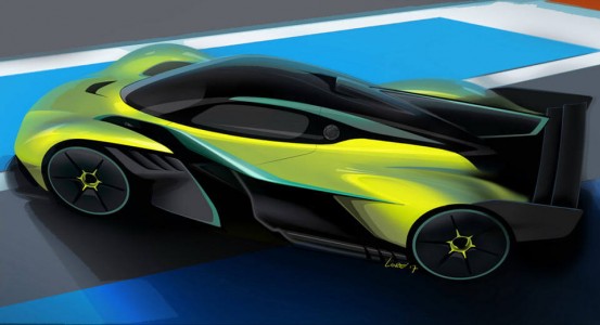 Teaser Aston Martin Valkyrie AMR Pro