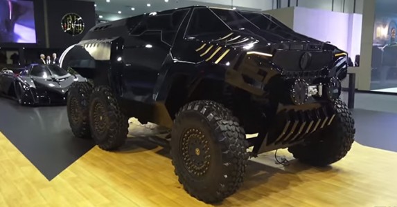 devel 6 wheel offroader